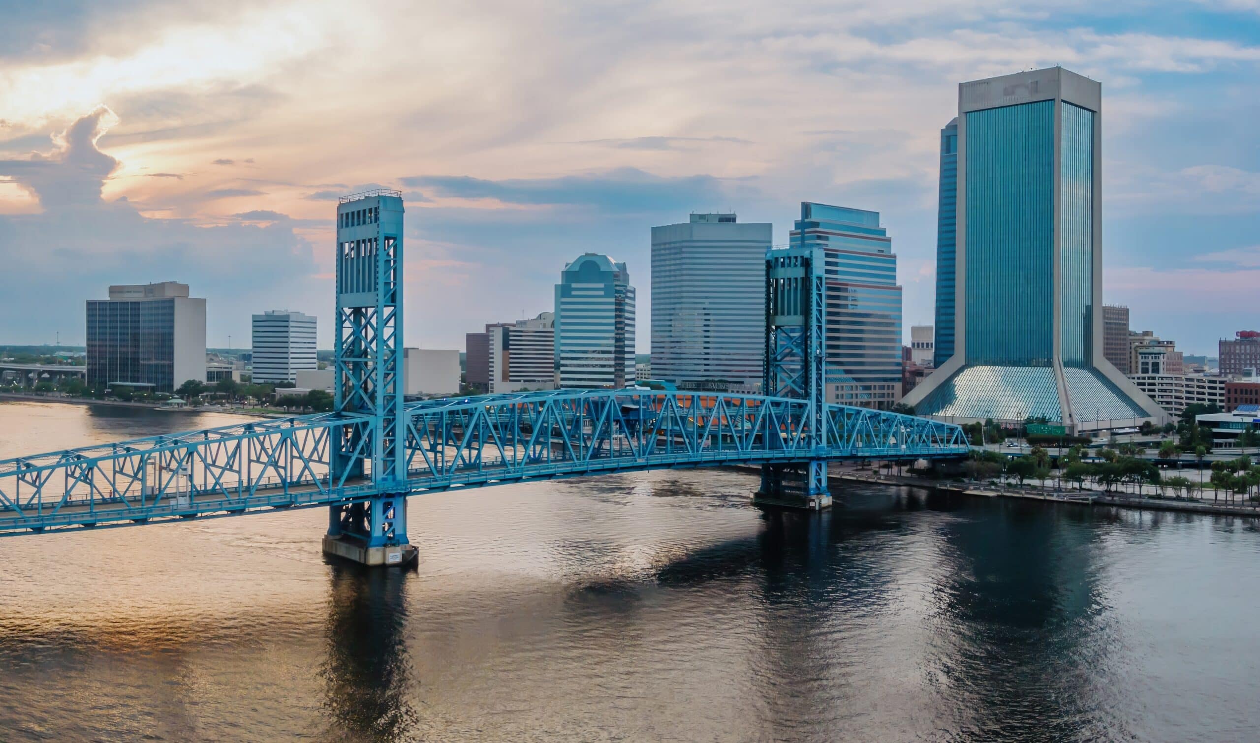 Downtown Jacksonville Northeast Florida Skyline