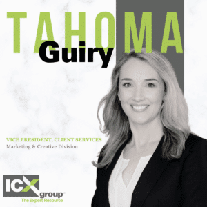 Tahoma Guiry ICX Group VP Marketing and Creative Services