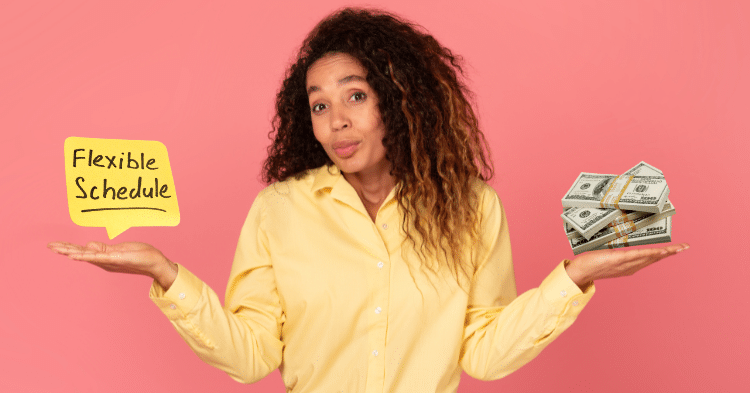 workplace flexibility and benefits versus salary when negotiating